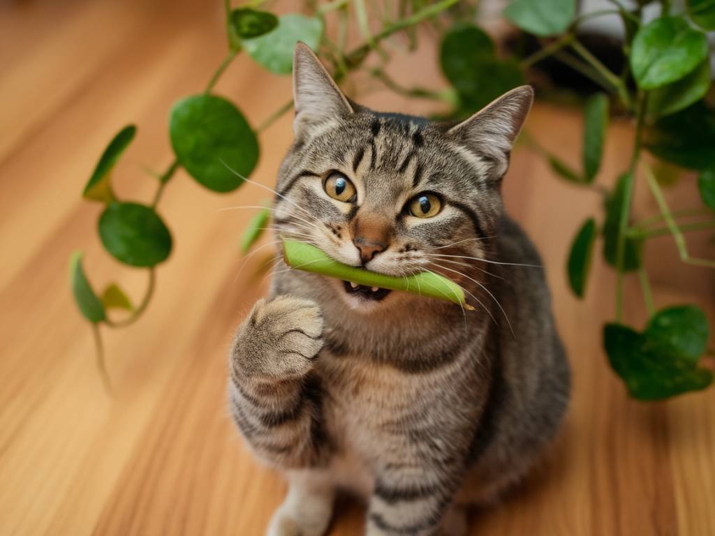 Les dangers des plantes d’intérieur pour les chats